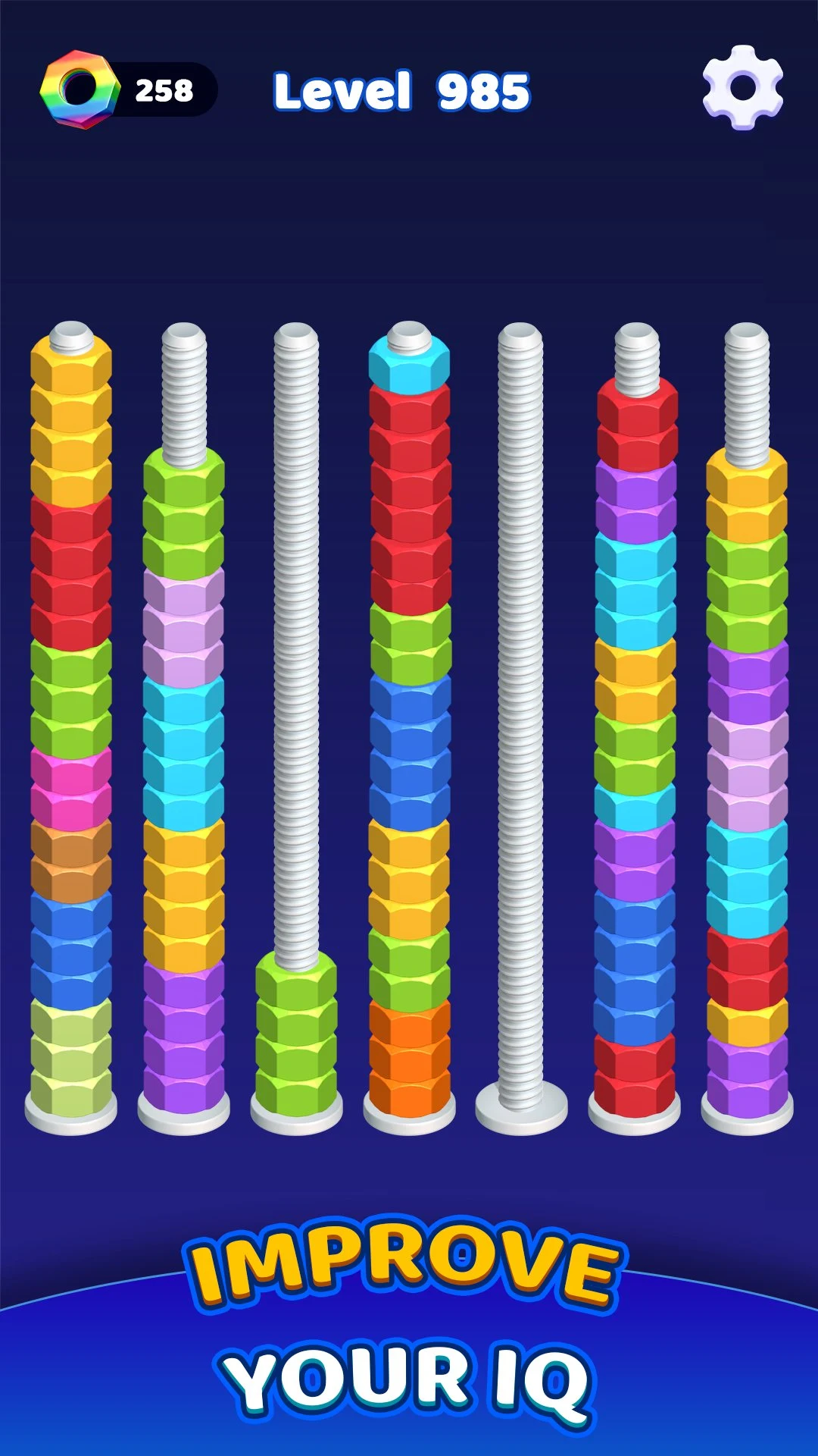 Nut Sort Color - Sorting Games screenshot